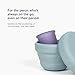 Saalt Compact Sanitizer - Menstrual Disc and Period Cup Cleaner, Microwavable, Reusable Menstrual Disc Sanitizer for Travel or Home, Collapsible, Flat-Fold Design - Sage