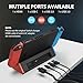 SiWiQU Switch Docking Station Kompatibel für Nintendo Switch 1/OLED, TV Dock mit 4K HDMI Port Type-C 2xUSB Port, Ladestation Ständer Ersatz für offizielle Dock [Nicht für Switch 2]