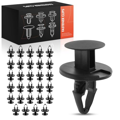 Clips de fixation nylon Chevrolet Silverado GMC Sierra Buick Cadillac trou de 10,5 mm