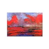 SDYSKKUG Emil Nolde Bilder Leinwand Dekoration. Landschaft 