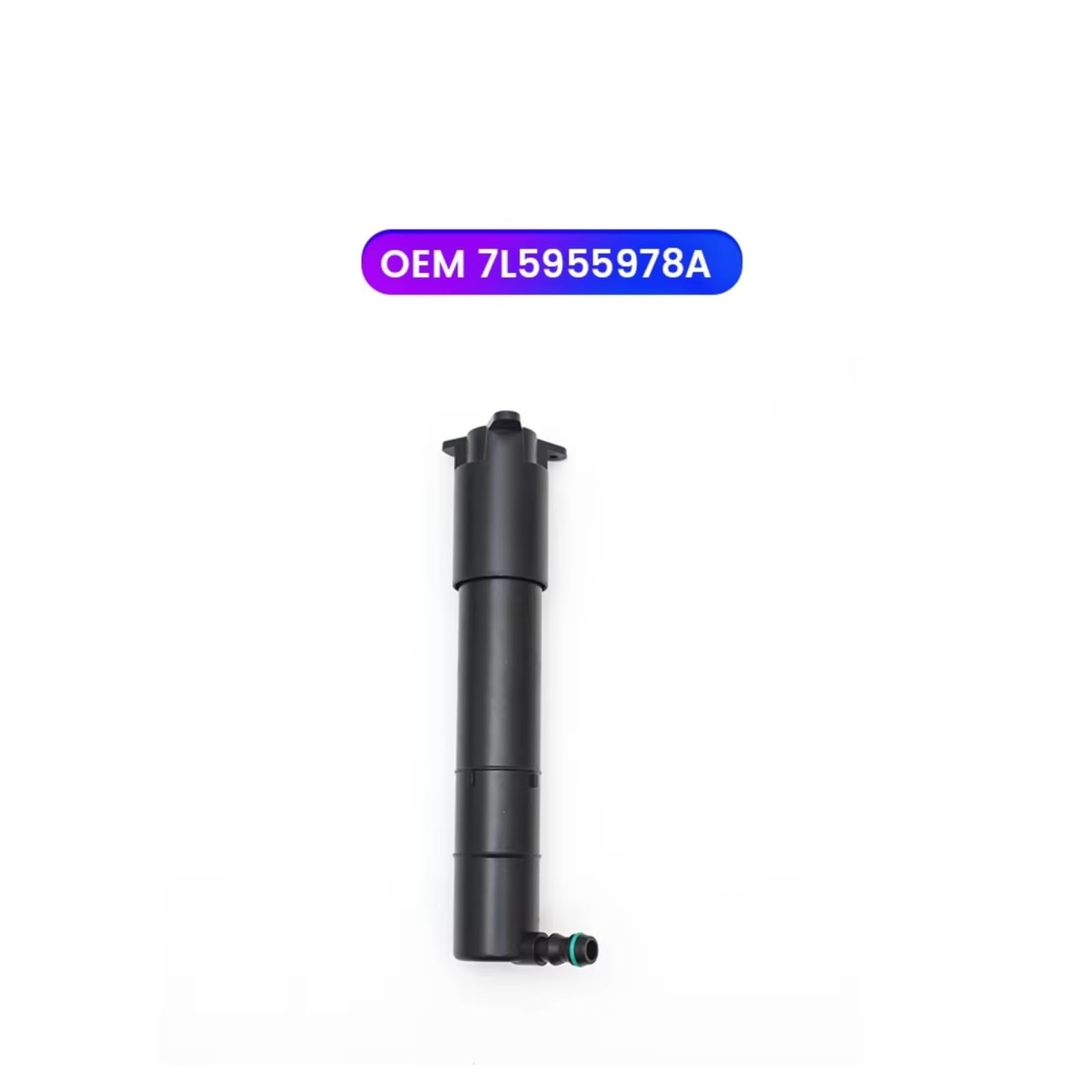 Kit ugello lavafari Auto Faro Paraurti Anteriore Rondella Ugello Di Spruzzo Per Jet Faro Pompa Copertura Compatibile Con Porsche Per Cayenne 2008 2009 2010 7L5955978A