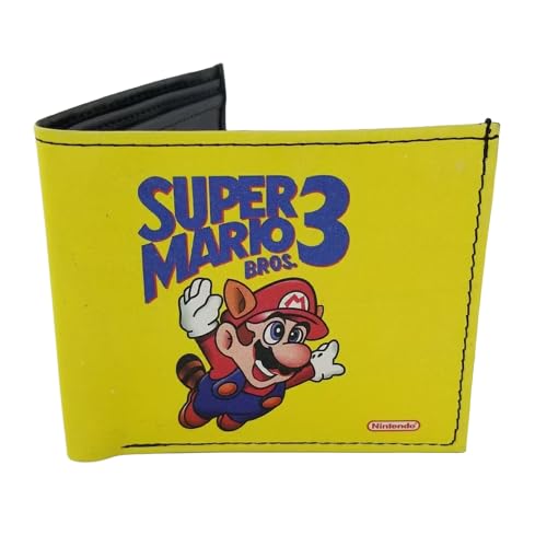 SuperMarioWallet 3D Genuine Leather Wallet, Hand Carved, Carving Wallet, Leather Carving Wallet