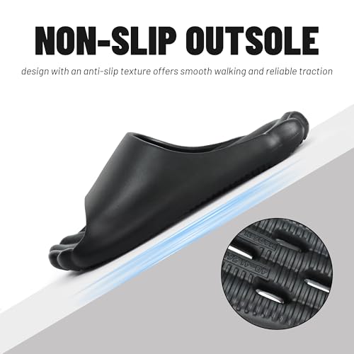 Non-Slip Quick-Dry Shower Sandals with Holes | Lightweight EVA Slippers for Women & Men | Indoor/Outdoor Pool, Beach, Spa & Home Use4