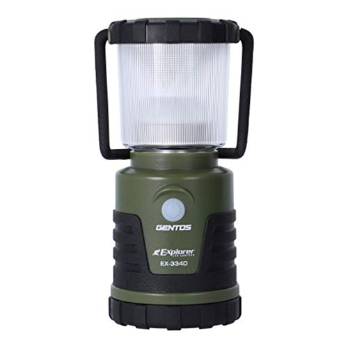 GENTOS(ジェントス) LED ランタン ミニ 小型 単3電池式 440ルーメン エクスプローラー EX-334D キャンプ アウトドア ライト 照明 防災