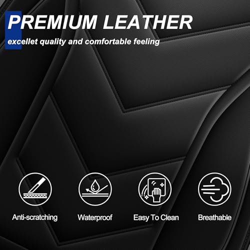 Image of YORKNEIC Fit for Nissan Titan Seat Covers 2017-2025 2026 Full Set