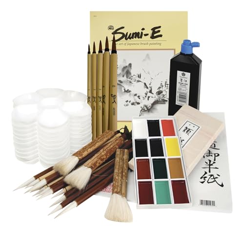 Image of Sax Sumi Japanese Ink Painting Classroom Starter Pack