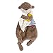 Fehn Schmusetuch Otter – Spielkamerad, Einschlafhilfe & Stofftier-Schnuffeltuch mit Otter-Köpfchen zum Greifen, Fühlen, Knuddeln und Liebhaben für Babys und Kleinkinder ab 0+ Monaten