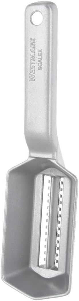 Westmark Fish Scaler, 8.3 x 2.1 x 2.3 inches, Stainless Steel