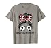 Bonus Mom Life Soccer Bonus Mom Mothers Day Messy Bun Women T-Shirt