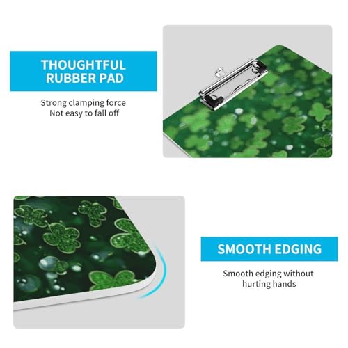 Porte-bloc durable pour notes acrylique haut de gamme 31,8 x 21,6 cm