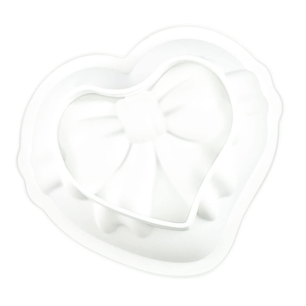 Cabilock 5 Moldes De Amor Para Asar Moldes De Silicona Para Hornear Pasteles Moldes De Chocolate Con Forma De Corazón Moldes De Silicona Para Dulces Moldes De Chocolate Bandeja De