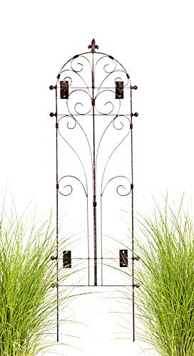 H Potter Outdoor Metal Wall Decor or Trellis for Climbing
