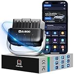 OBD2 Auto Diagnostica, Bluetooth Diagnosi Auto Professionale in Italiano, Ispezione Motore, Test delle Emissioni di Scarico, Guida alla manutenzione AI e Rapporto PDF, Compatibile con iOS & Android