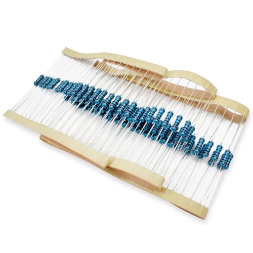 Image of Innfeeltech 100 Pcs 1/2W 1% Tolerance 100 Ohm Metal Film Resistor Resistance for DIY Project and Experiments