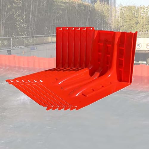 Reusable L-Shaped Flood Barrier Wall System