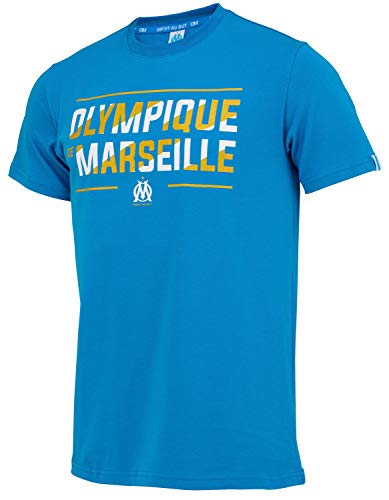 OLYMPIQUE DE MARSEILLE T-Shirt Om - Collection Officielle Taille Adulte Homme M