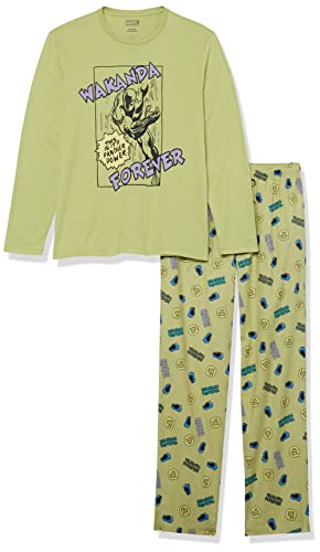 Image of Amazon Essentials Disney | Marvel | Star Wars Men's Flannel Pajama Sleep Sets