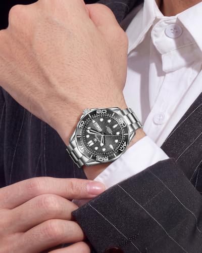Image of OLEVS Watches for Men Luxury Dress Wirst Watch Gift | Large Dial,tainless Steel,Waterproof,Luminous,Watch Gift