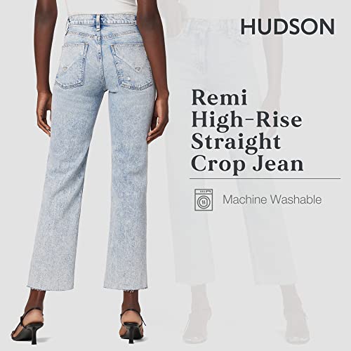 HUDSON Women's Remi High-Rise Straight Leg Ankle Jean4