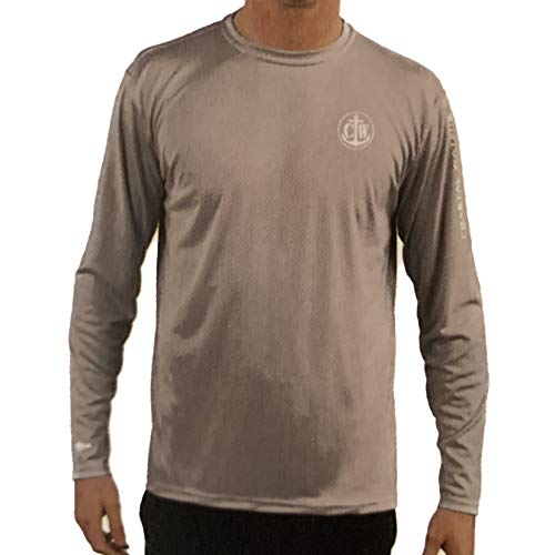 Coastal Waters Supply Co. Men's UPF 40+ Long Sleeve Performance Sun Protection Tee