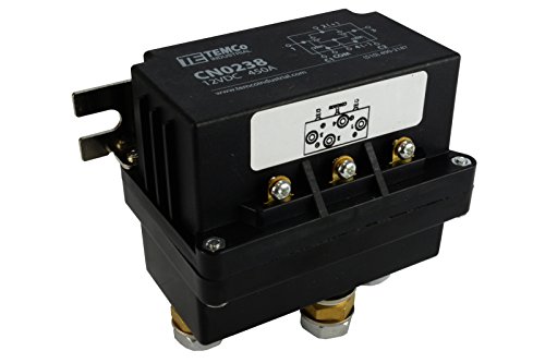 Temco CN0241 5 Lot 450 Amps Dc Winch Motor Reversing Solenoid Relay Switch 12 Volt Contactor 5 Year Warranty thumb #1