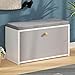RR&LL Gabinete de Zapatos Oculto, gabinete de Zapatos de Madera con estantes de Flip con Cojines para Asientos para Vestuario de vestíbulo de vestíbulo (Color: Gris)
