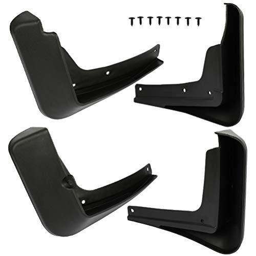 Image of ECCPP Mudguard Splash Guards Front & Rear 2016-2018 for Hyundai for Tucson 1.6L 2L 2018-2018 for Hyundai for Tucson 2.4L Mud Flaps Set of 4 Flexible and Bendable Mud Flaps Splash