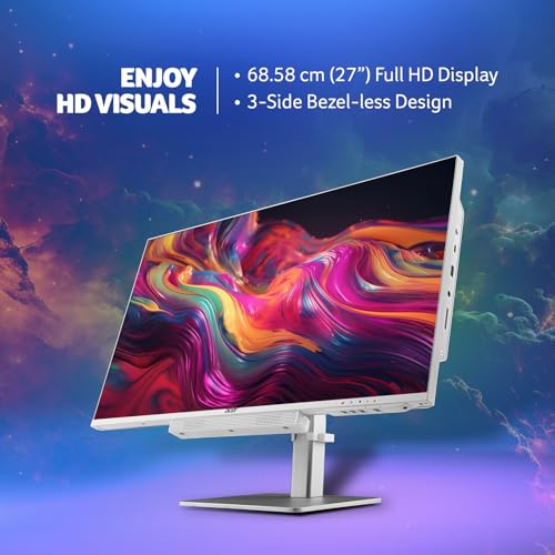 Image of acer Aspire C27 68.58 cm (27 inch) Full HD IPS Display All in One (AIO) Desktop Intel Core i5-12450H Processor (Win11 Home /16 GB /1 TB SSD /Microsoft Office) Full HD Webcam, Wireless Keyboard & Mouse