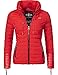 Produktbild Navahoo Damen Übergangsjacke Steppjacke Gini Rot Gr. S