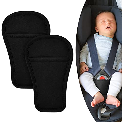 AOMIG 2Pcs Baby Pads Crotch Cover, Soft Car Seat Belt