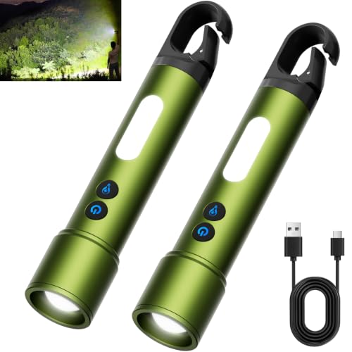 backagain LED Flashlight Rechargeable,High Lumens Super Bright Flash Light - image 1