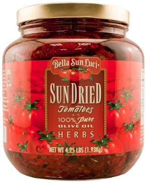 Bella Sun Luci Sun Dried Tomato Halves in Olive Oil, 64 Ounce - 6 per case.
