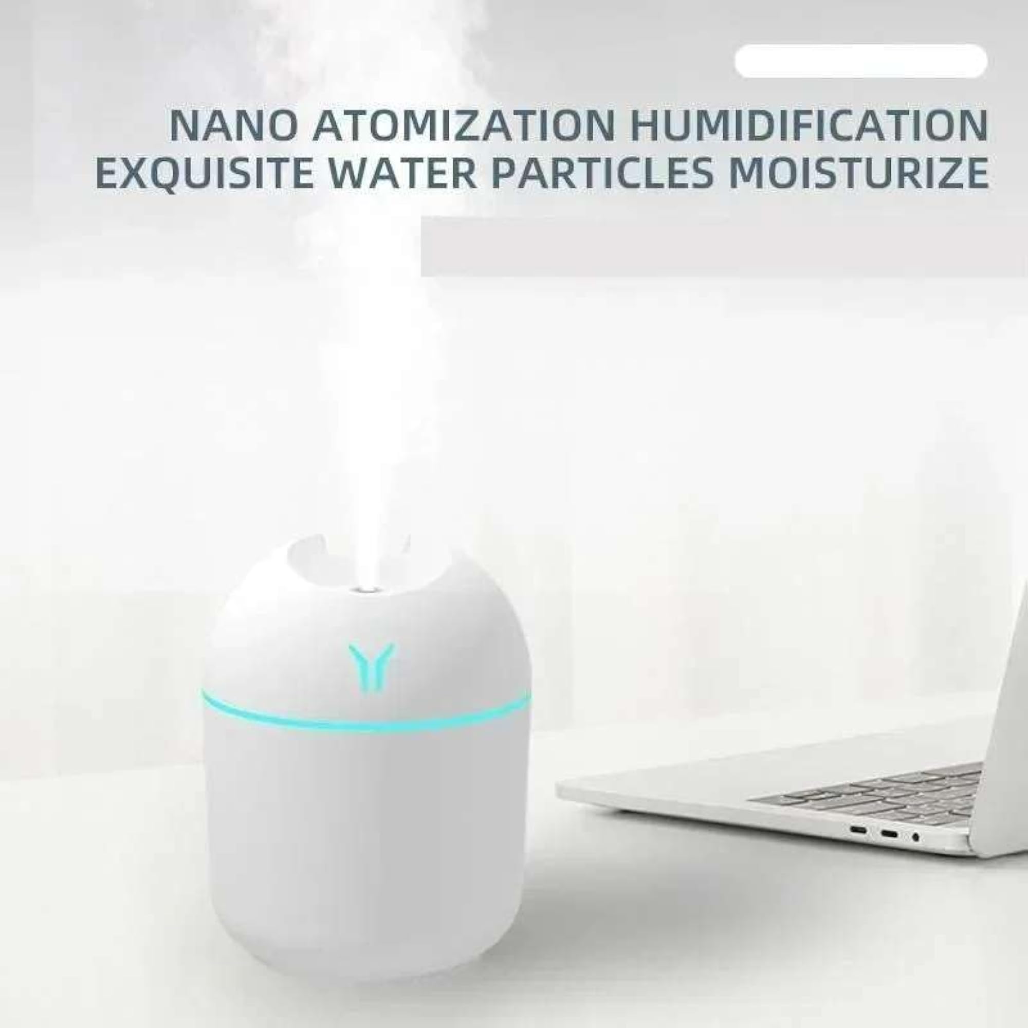 Mini USB Ultrasonic Diffuser with LED Night Light