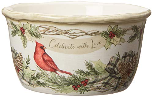 Certified-International-89044RM-Holly-and-Ivy-16pc-Dinnerware-Set-Service-for-4Multicolored Certified International 89044RM Holly and Ivy 16pc Dinnerware Set Service for 4Multicolored