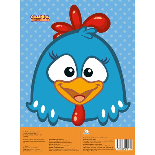 DIVERSÃO COM ADESIVOS GALINHA PINTADINHA