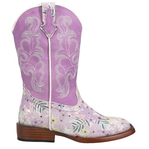 ROPER Girl's Glitter Floral (Toddler/Little Kid)