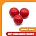 Spicy Cinnamon Jawbreakers - 2 Pound Bulk Pack (160 Count) - Cinnamon Hard Candy - Individually Wrapped Fiery Nostalgic Treat - Old Fashioned Hard Candy
