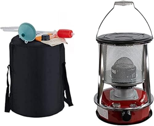 Calentador de convección de queroseno, estufa portátil no eléctrica para camping, calentador de aceite de llama ajustable para uso en invierno y exterior, solución eficiente de calefacción interior