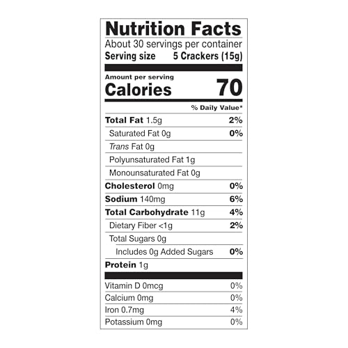 Image of Amazon Saver, Saltine Crackers, 16 Oz (Pack of 4)