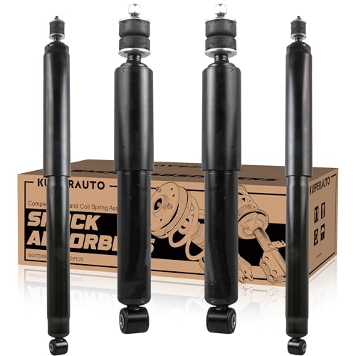 KUIPERAUTO Front and Rear Complete Struts Shock Absorbers 344375 344368 Compatible for 1997-2004 Ford F-150 4WD(Set of 4)