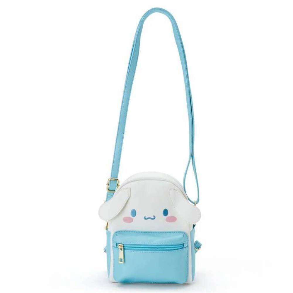 Kuromi Bag,My Melody Hello Kitty Cinnamoroll PomPomPurin Cute Cartoon Backpack Shoulder Bag Doll Handbag - Blue