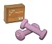 Da Vinci Pair of Neoprene Dumbbells with Non-Slip Grip, 2 LBs