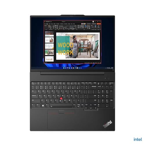 Image of Lenovo ThinkPad E16 Gen 3 (Intel) with Asset Tag, Intel Core 7 240H, 10C (6P + 4E) / 16T, P-core 2.5 /5.2GHz, E-core 1.8 /4.0GHz, 24MB, 1-Year, Courier or Carry-in - 21TF0027US