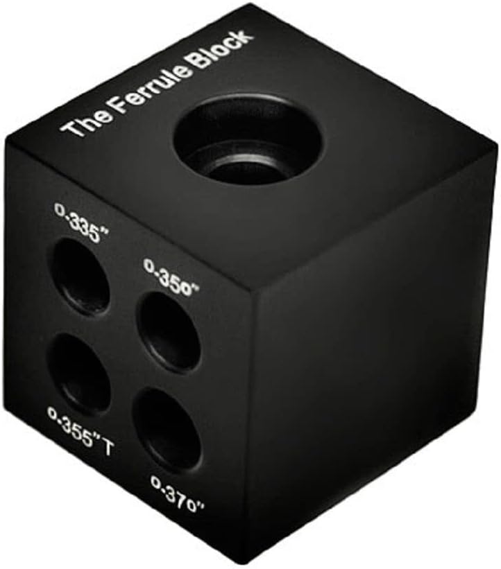 Hireko The Ferrule Block (Ferrule Installation Tool and Shaft Tip and Butt Measurement Gauge)