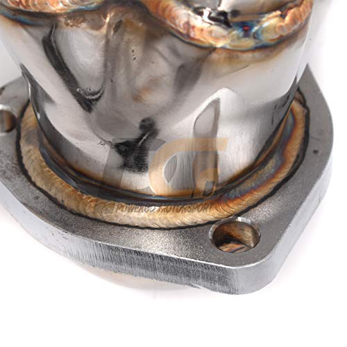 POWERGO MOTORSPORT 1152403820 1-1/2 x 2-5/8 inches 304 Stainless Steel Shorty Headers