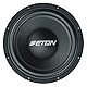 ETON PW 12: Kräftiger 30 cm / 12 Zoll Langhub Woofer, Bass fürs Auto, Bass Lautsprecher mit Ferritmagnet, handgeschöpfter Papiermembran, 2 x 2 Ohm Doppelschwingspule, 1200 Watt