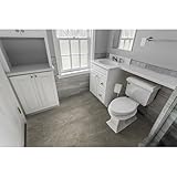 Garland Rug Room Size Bathroom Carpet, 5-Feet by 8-Feet, Taupe
