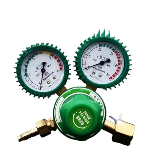 Shockproof Oxygen Meter High-Pressure Reducer Valve Nitrogen Acetylene Regulator Decrement Gauge Barometer co2