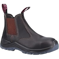 Hard Yakka Banjo Non-Safety Elastic Gusset Boot Female, Brown, 6