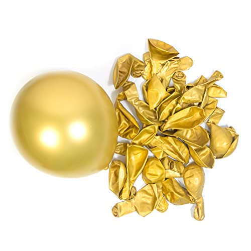 White Balloon Arch Garland Kit-Macaron White Balloon Gold Balloon 135Pcs for Wedding,Birthday,Gender Reveal,Baby Shower,Christmas Decoration